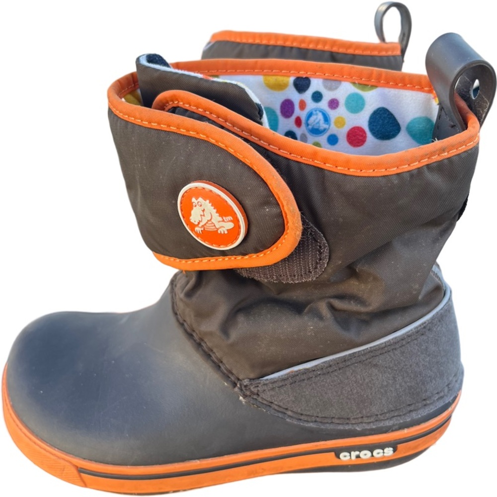 Crocs Boys' Crocband II.5 Gust Boot Size J1